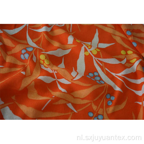Viscose Rayon Morocian crêpe print stof